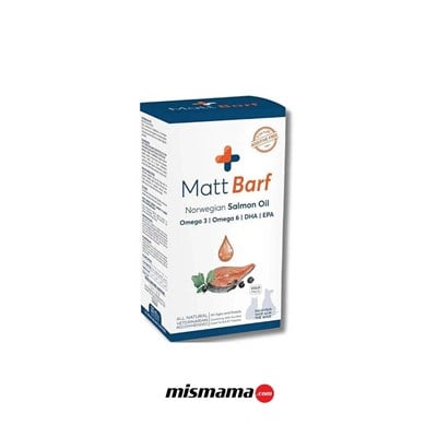 Matt Barf Kedi ve Köpekler için Somon Yağı 250 ML