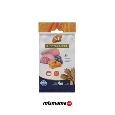 N&D Treat Dental Kuzulu Yaban Mersinli Küçük Irk Köpek Ödülü 60gr (7 Adet)