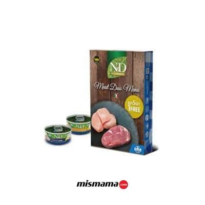 ND Meat Duo Menu Kedi Konservesi 6x70gr