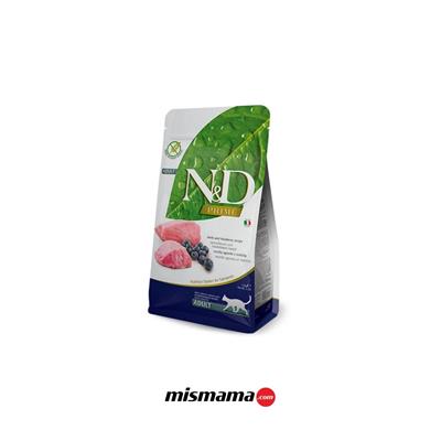 ND Tahılsız Kuzu Etli ve Yaban Mersinli Yetişkin Kedi Maması 10 Kg