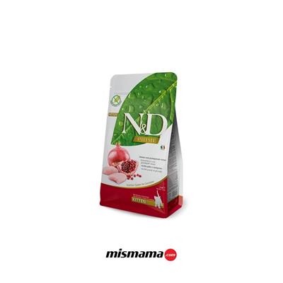 ND Tahılsız Tavuk Etli ve Narlı Yavru Kedi Maması 10 Kg