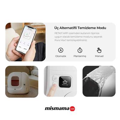 Petkit Pura Max 2 Akıllı Kedi Tuvaleti Beyaz (Resmi Distribütör Garantili)