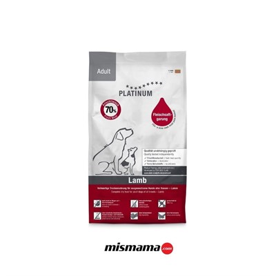 Platinum Kuzulu Yetişkin Köpek Maması 900g