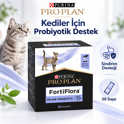 Pro Plan Fortiflora Kedi Probiyotik Poşet 30 adet