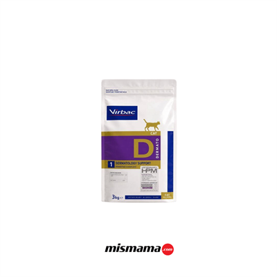 Virbac HPM Dermatology D1 Deri Destek Kedi Maması 3 kg