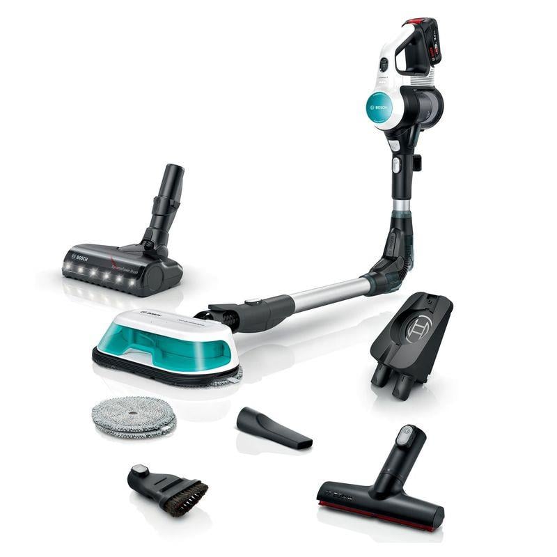 Bosch BCS71HYG1 ProHygienic Aqua Beyaz Islak Kuru Dikey Şarjlı Süpürge