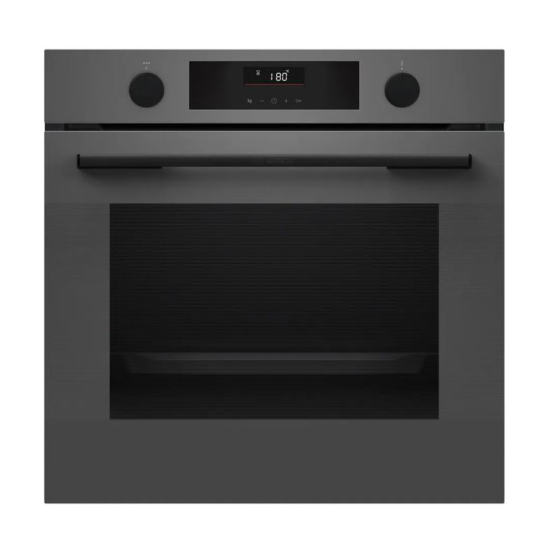 Bosch HUA736EN0T 76 Lt Buhar Destekli Antrasit Gri Ankastre Fırın