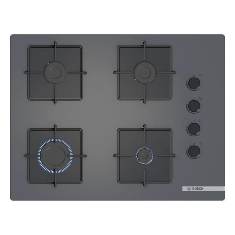 Bosch POP7C9P31O 67 cm Antrasit Gri Cam Ankastre Ocak