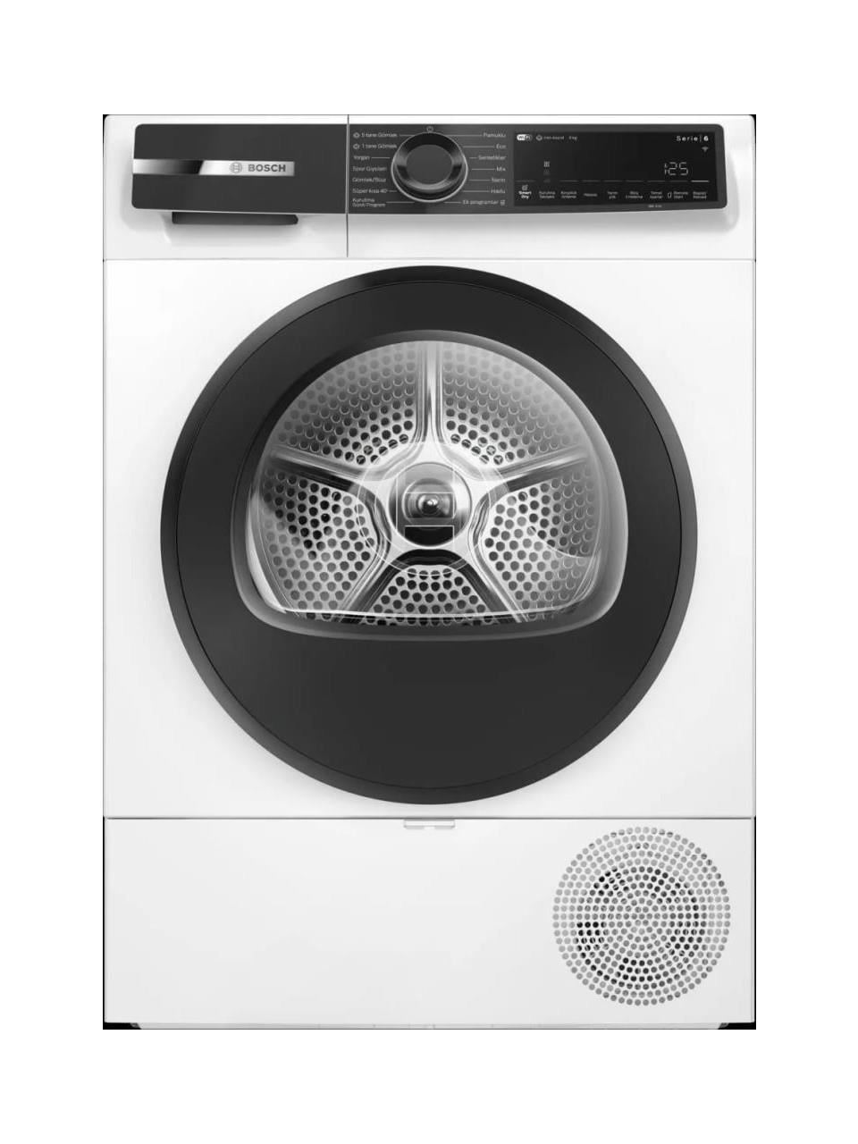 Bosch WQK242C0TR Serie 6 Isı Pompalı Kurutma Makinesi 9 kg