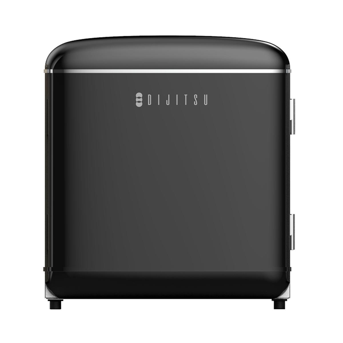 Dijitsu DB80RBL Retro Siyah Mini Buzdolabı