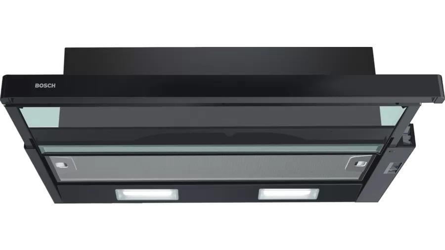 Bosch DFT63CA61T Siyah Sürgülü Aspiratör