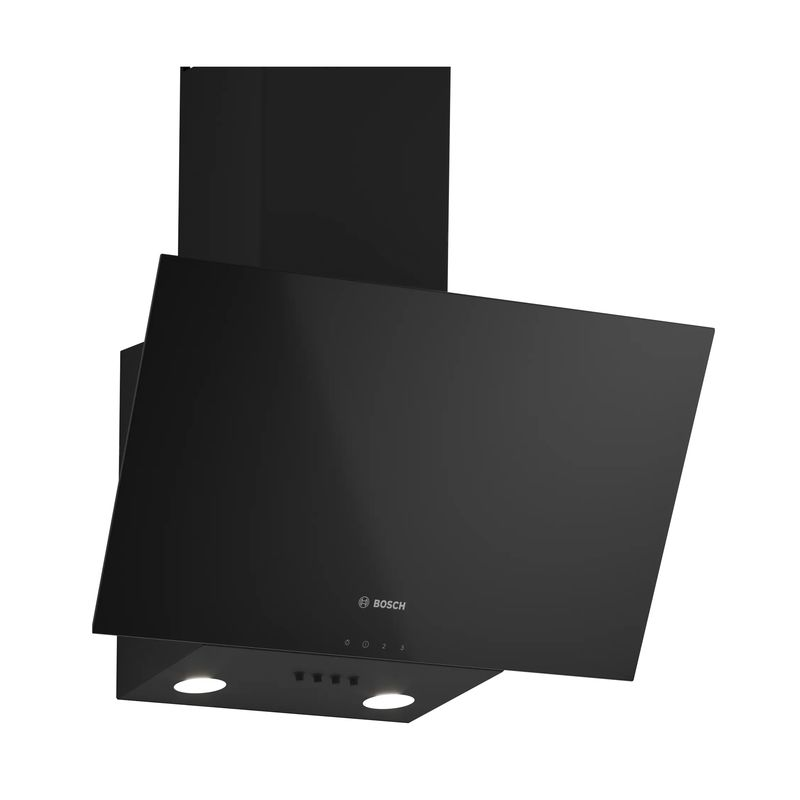 Bosch DWK63PJ60T 60 cm Siyah Cam Duvar Tipi Ankastre Davlumbaz