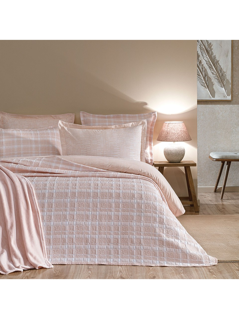 Puffy Meona 6 Parça Endless Çeyiz Seti - Pembe