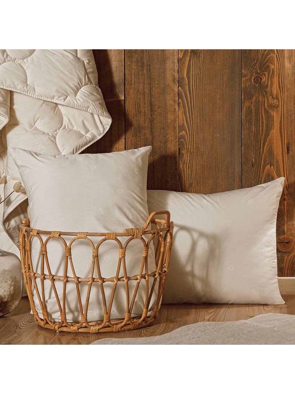 Puffy Warmy Yün Yastık