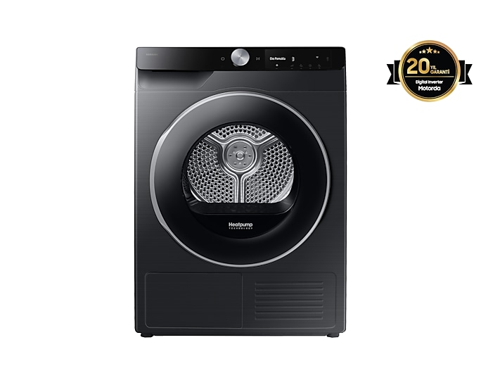 Samsung DV90DG6845LBAH 9 kg Çamaşır Kurutma Makinesi