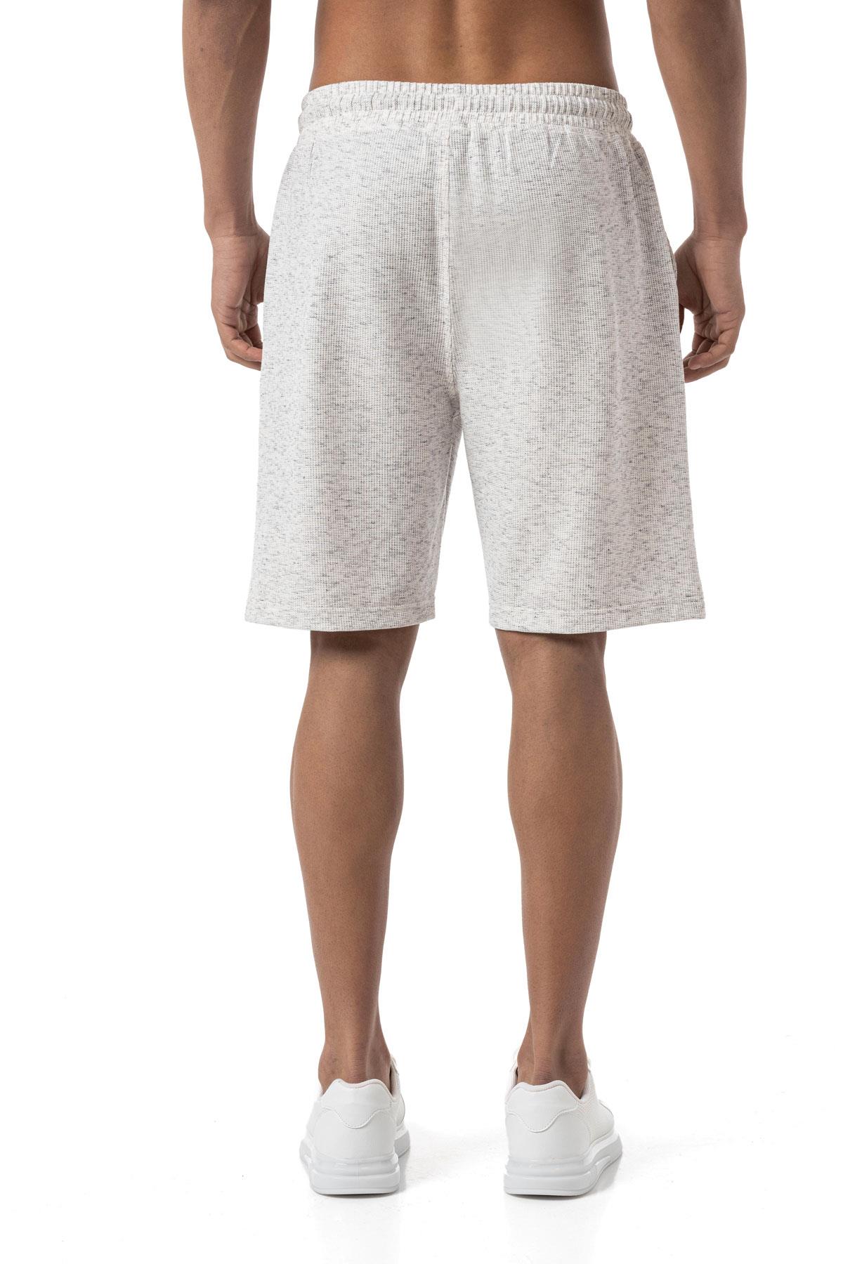 Büyük Beden Waffle Şort