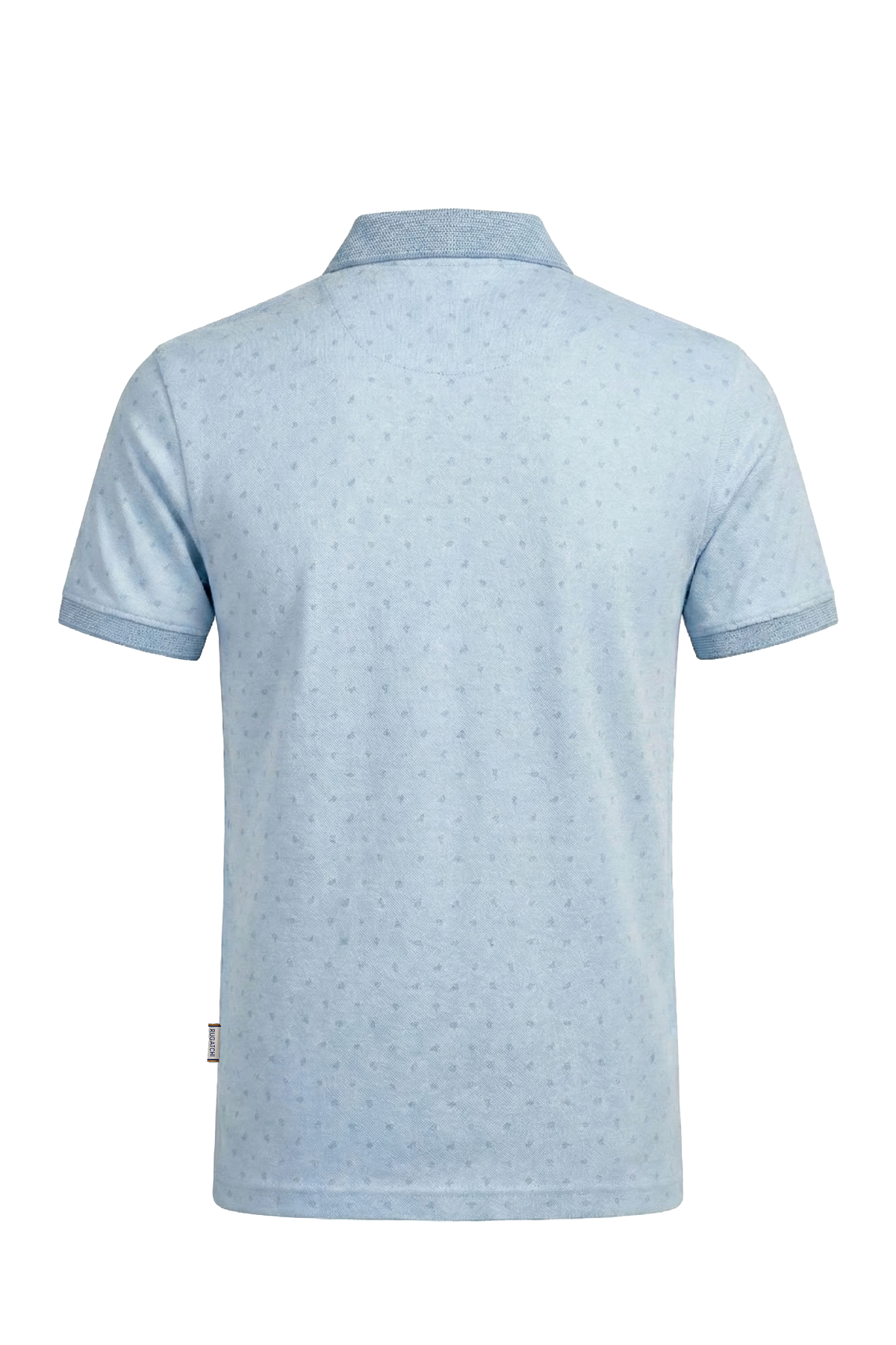 Erkek Kırçıllı Melanj Dokulu Polo Tişört