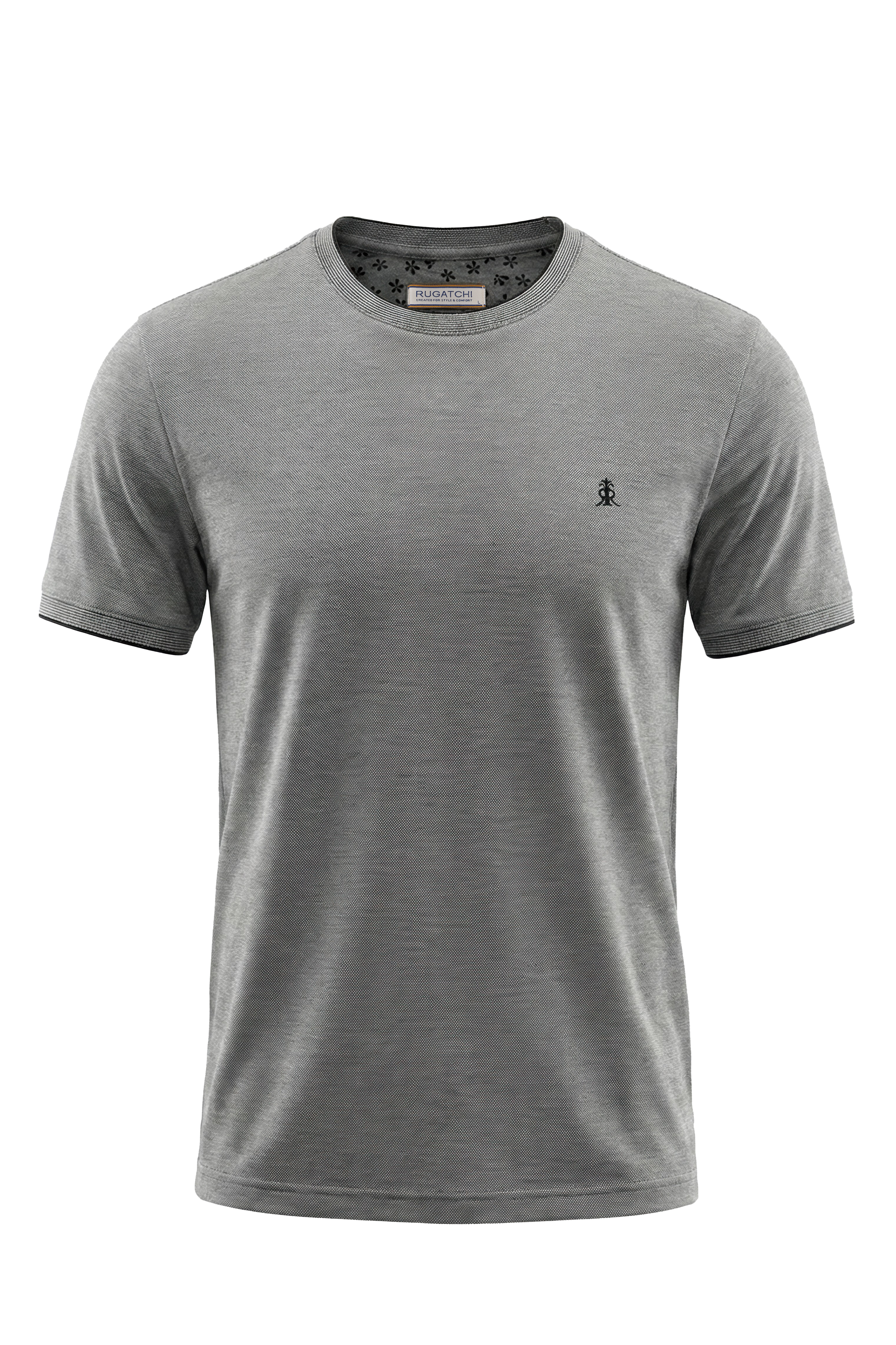 Erkek İnterlok Parlak Dokulu Bisiklet Yaka