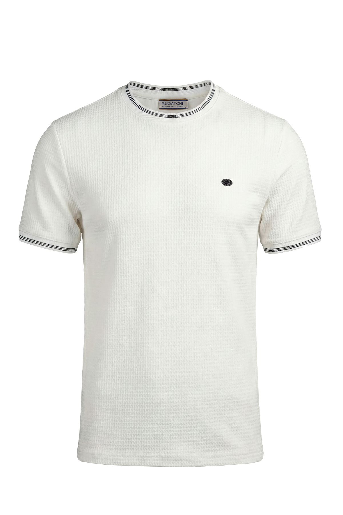 Erkek Poly-Viskon Desenli Tişört