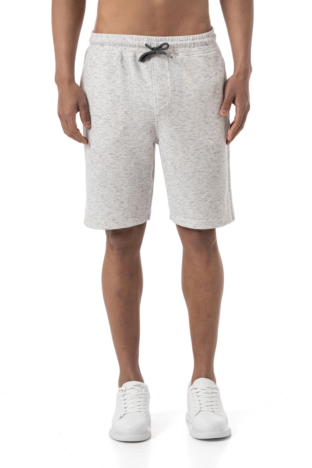 Büyük Beden Waffle Şort