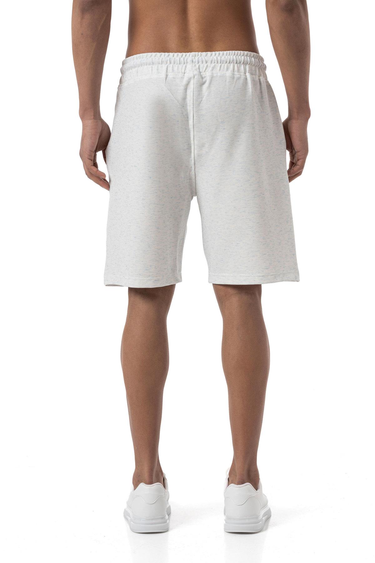 Büyük Beden Waffle Şort