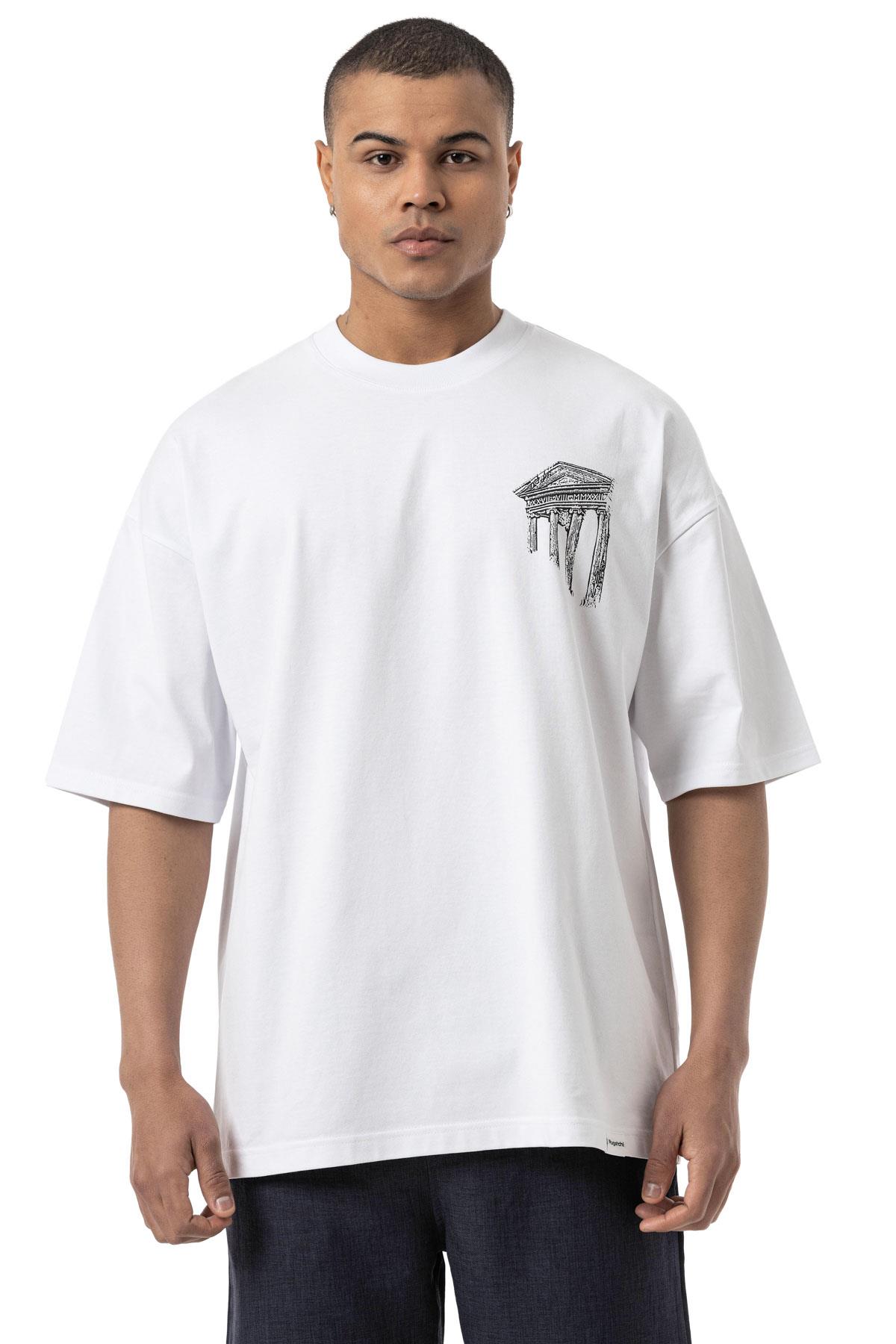 VENİ-VİDİ-VİCİ Baskılı Oversize T-Shirt