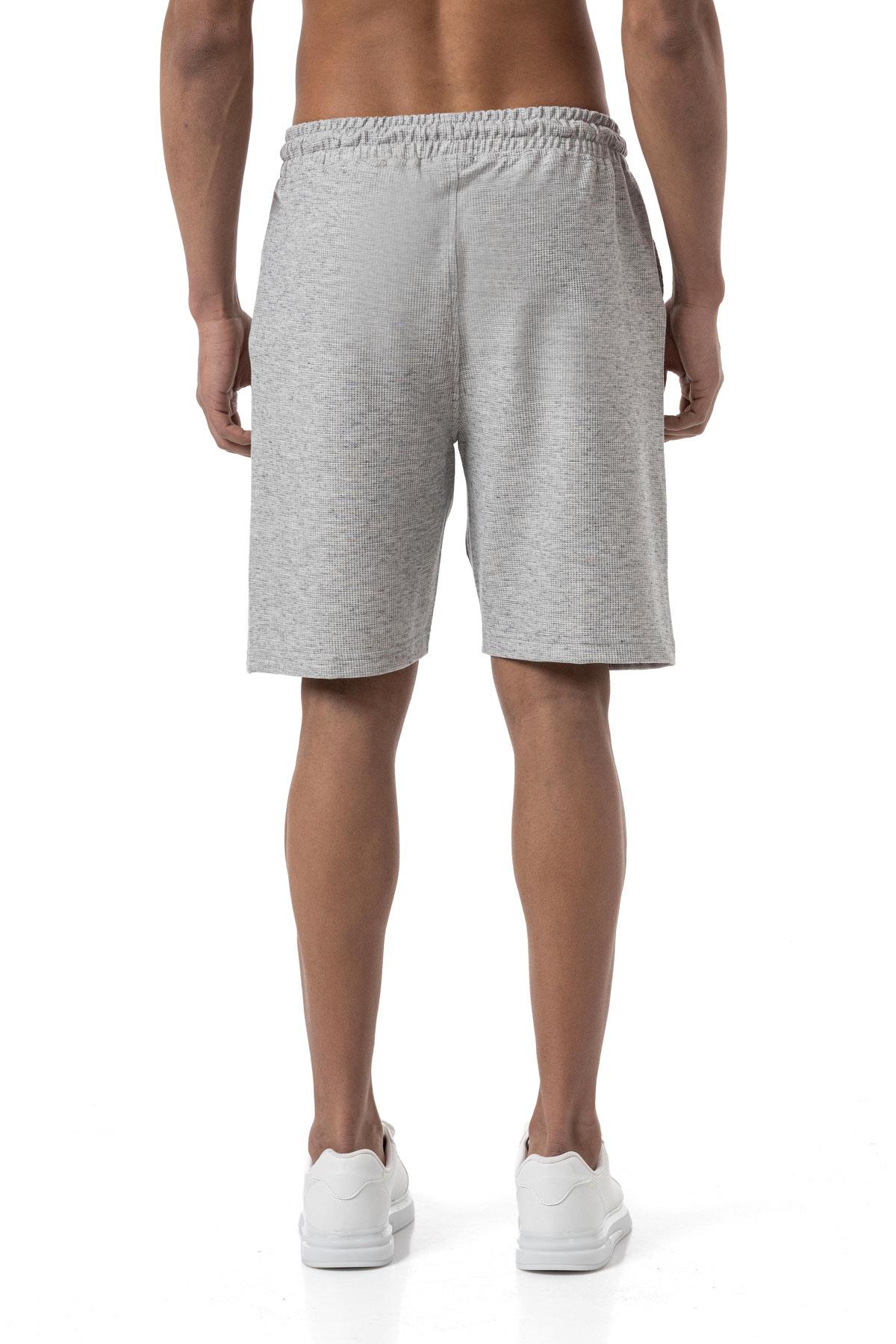 Büyük Beden Waffle Şort