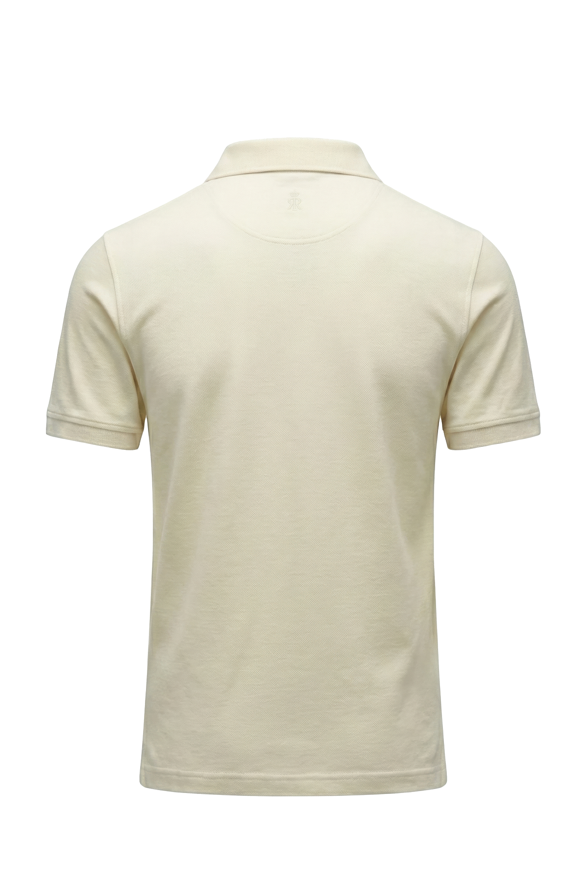 Erkek Keten Görünümlü Flamlı Polo