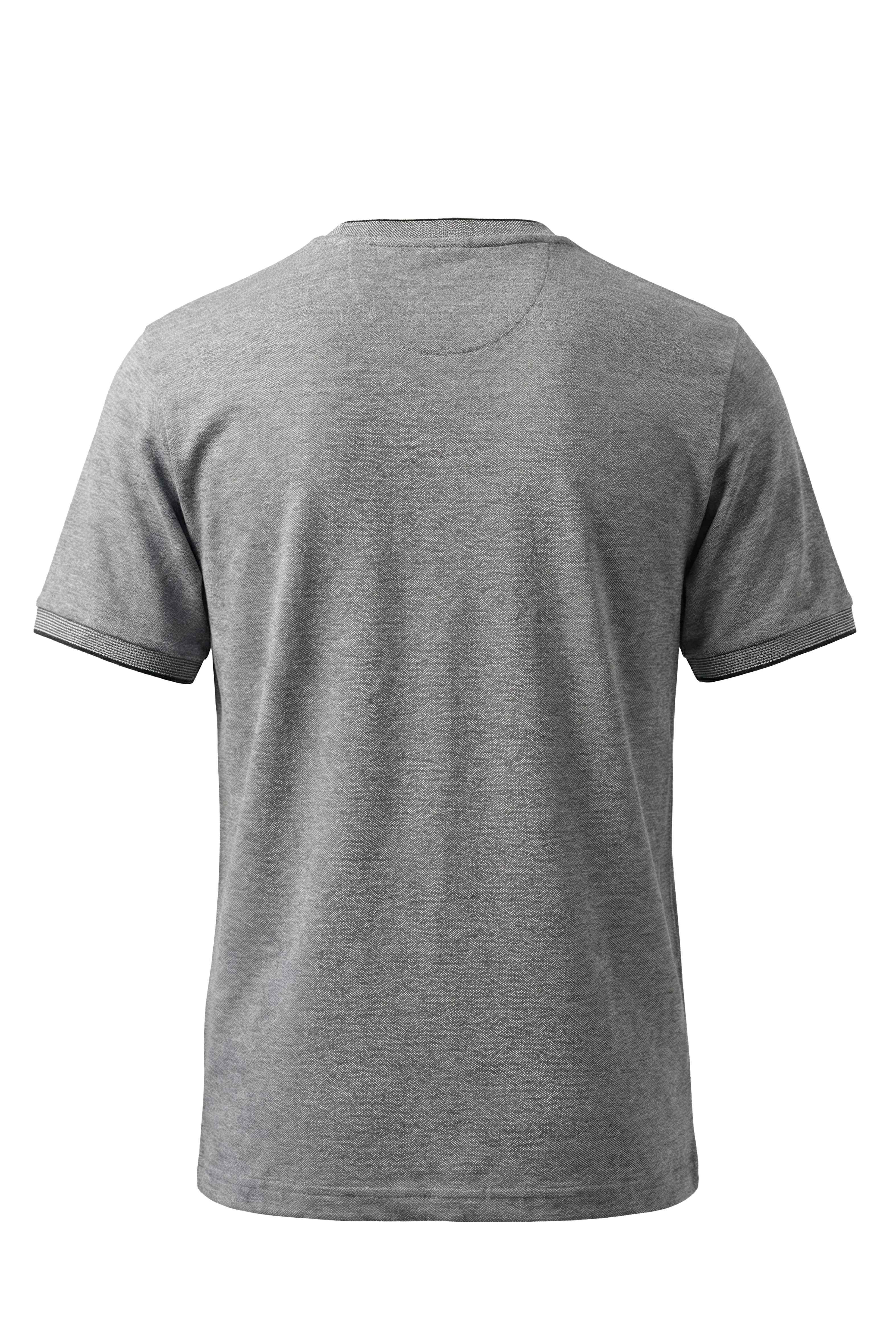 Erkek İnterlok Parlak Dokulu Bisiklet Yaka