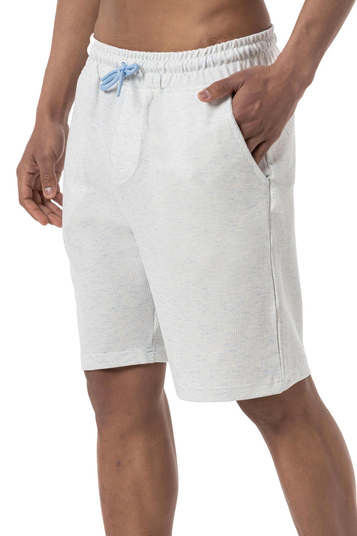 Büyük Beden Waffle Şort