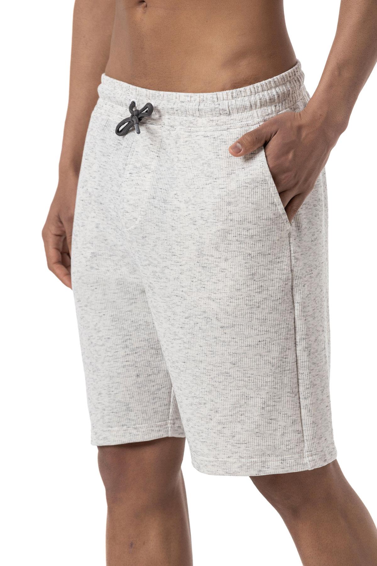 Büyük Beden Waffle Şort