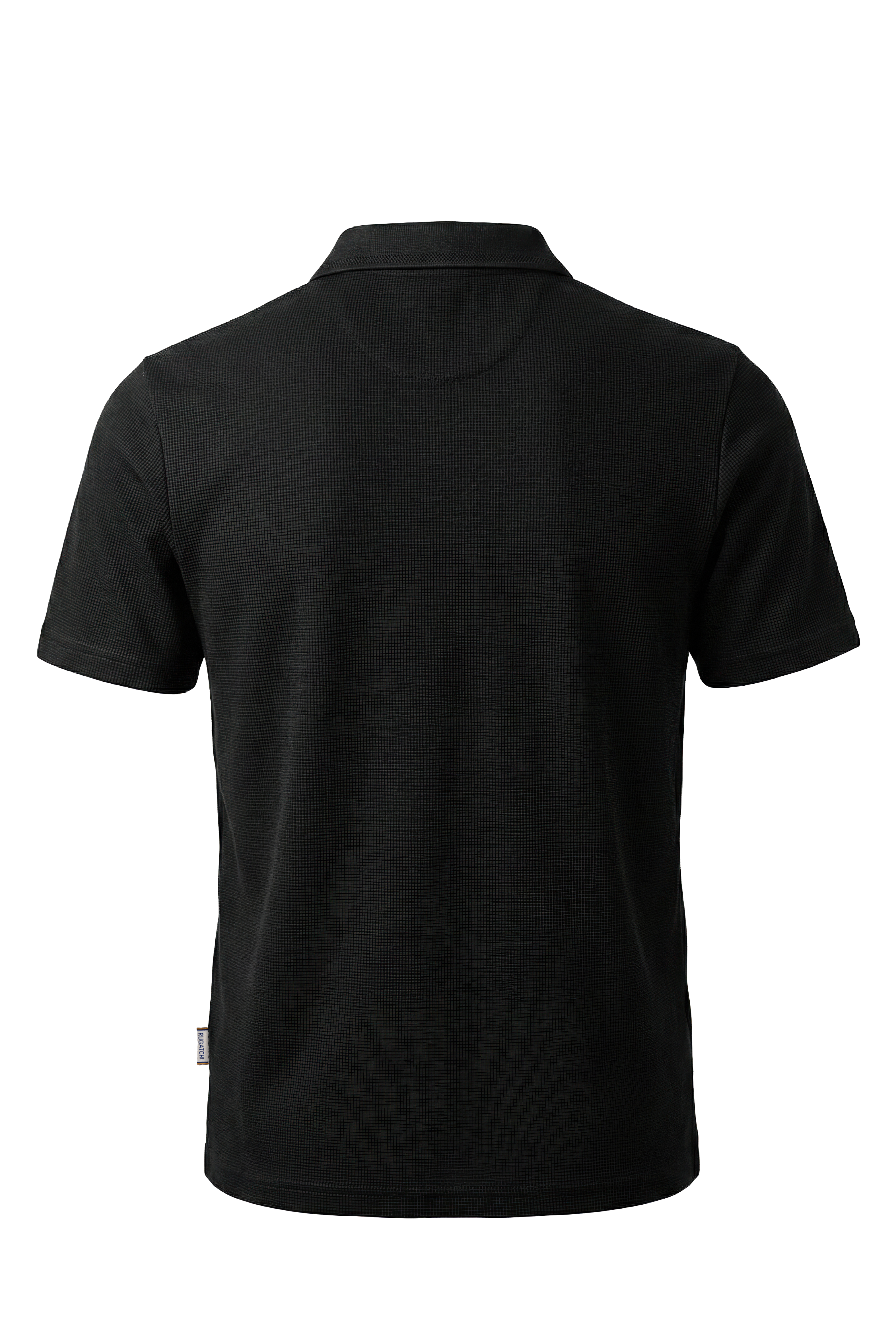 Erkek Waffle Dokulu Cepli Günlük Polo