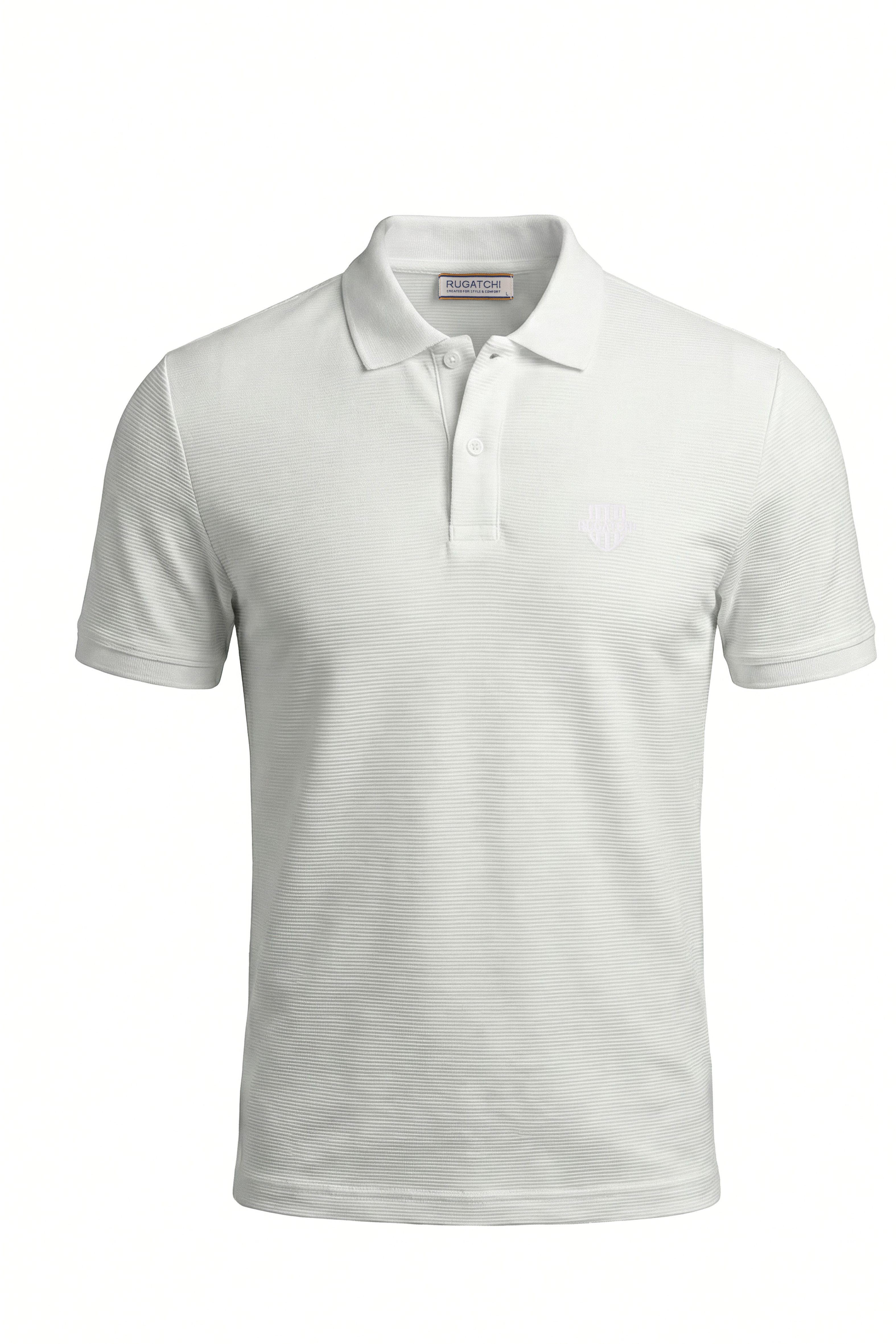 Erkek Fitilli (Ottoman) Örgü Polo Tişört