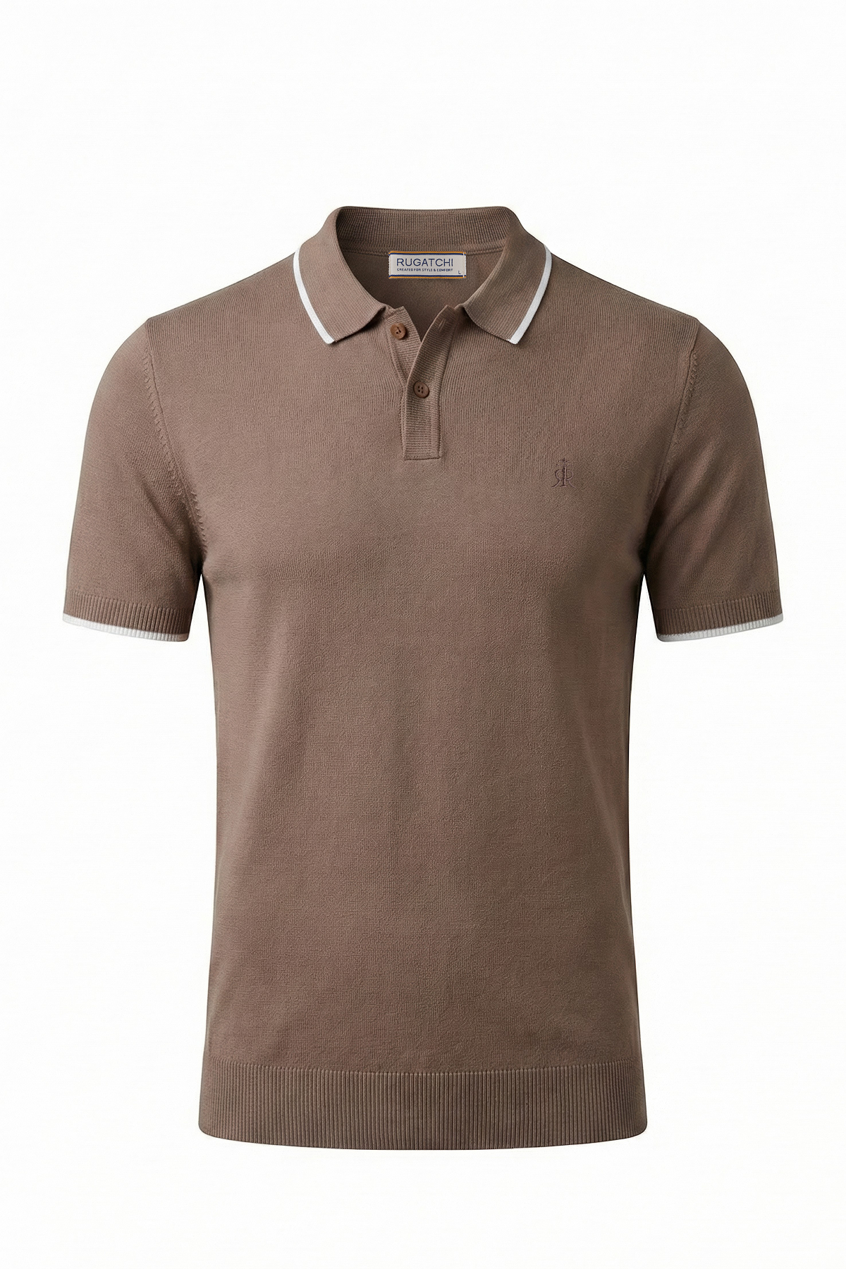 Erkek Pamuklu Fermuarlı Yaka Spor Tişört