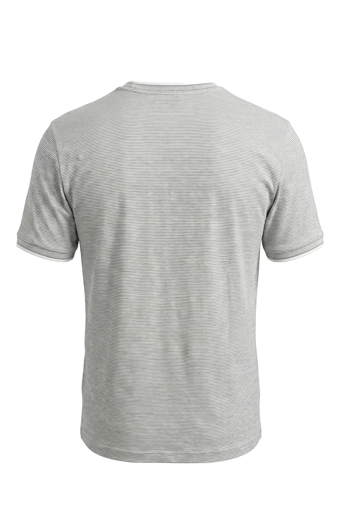 Erkek Çizgili Bisiklet Yaka Basic Tişört