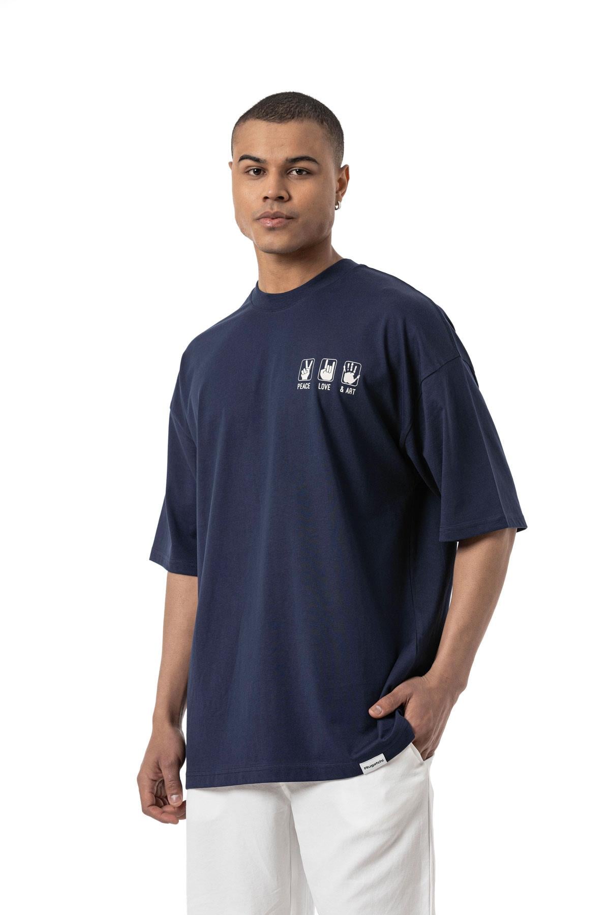 CONFISUON Baskılı Oversize T-Shirt
