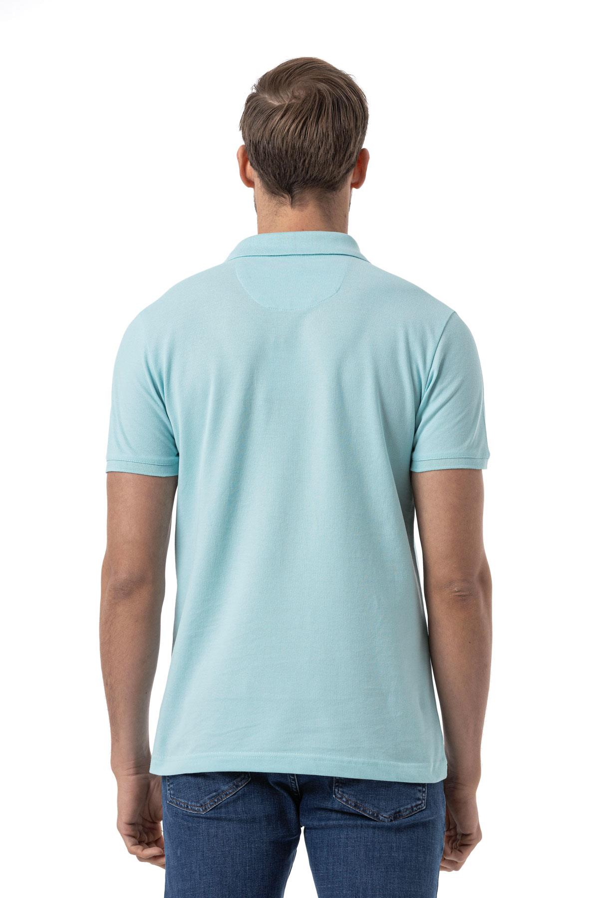 %100 Pamuklu Polo Yaka Tişört Premium PureFit