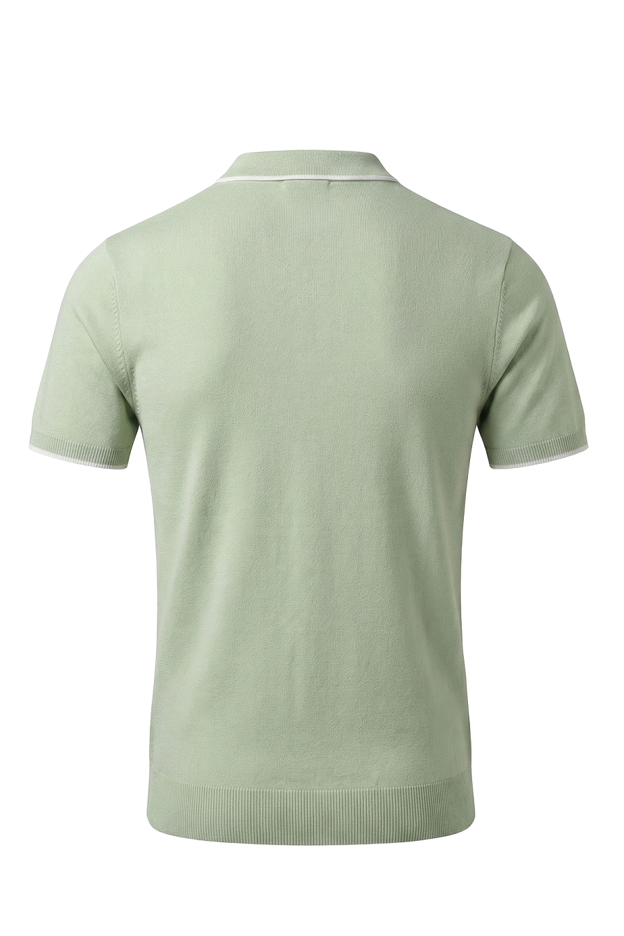 Erkek Pamuklu Fermuarlı Yaka Spor Tişört