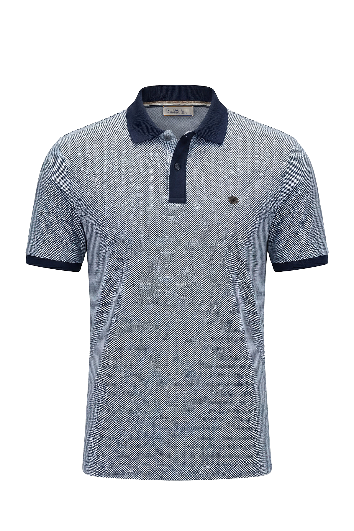 Erkek Yumuşak Tuşeli Baskılı Polo