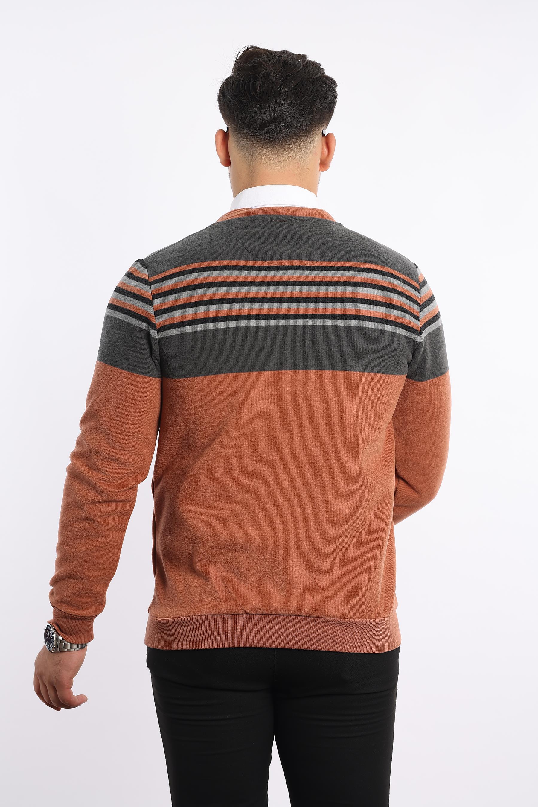 Triko Selanik Dokuma Düğmeli Hırka