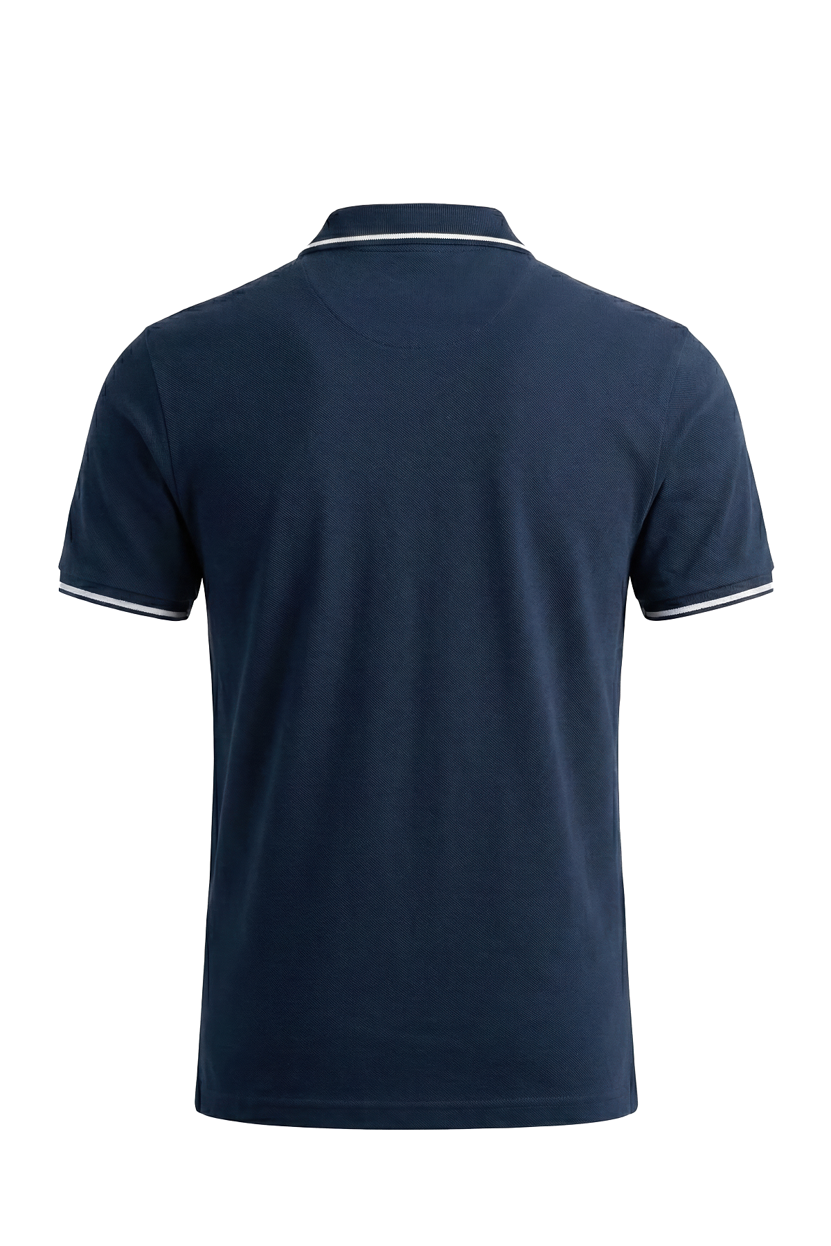 Erkek Tam Esnek Likralı Polo Tişört