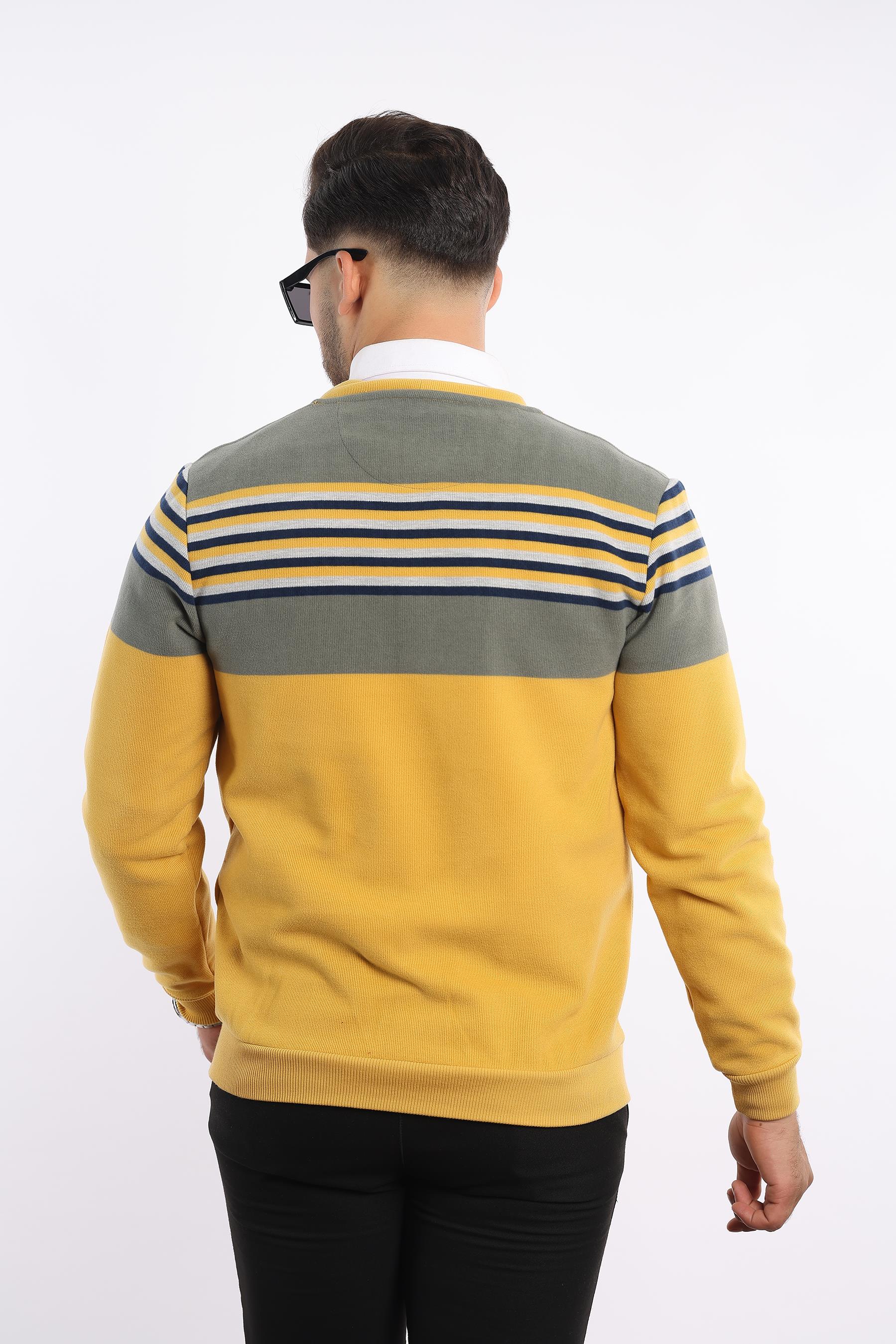 Triko Selanik Dokuma Düğmeli Hırka