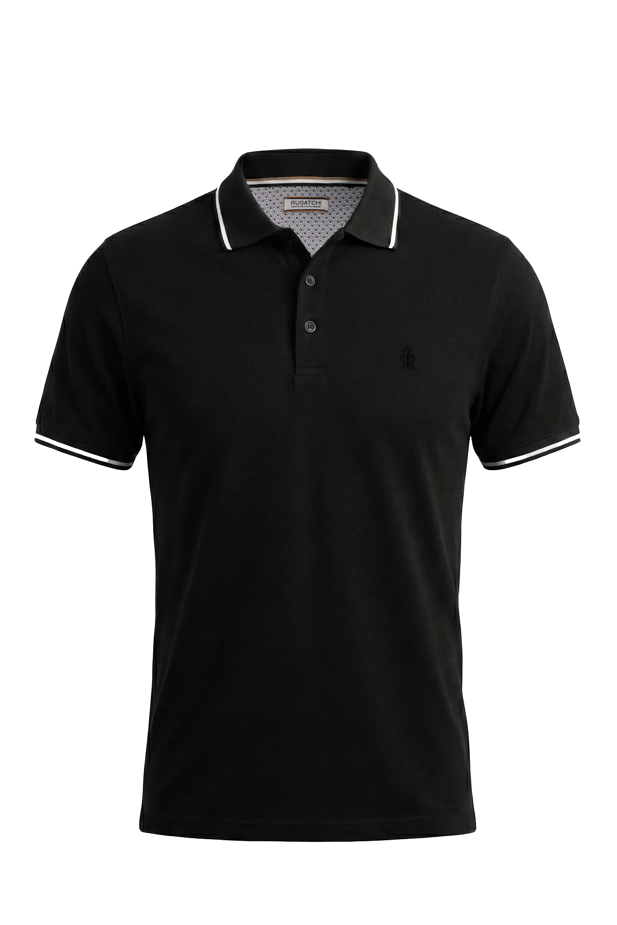 Erkek Tam Esnek Likralı Polo Tişört