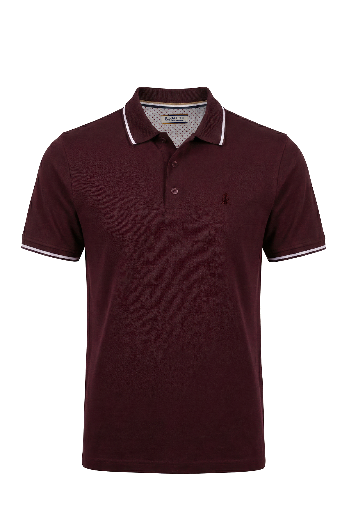 Erkek Tam Esnek Likralı Polo Tişört