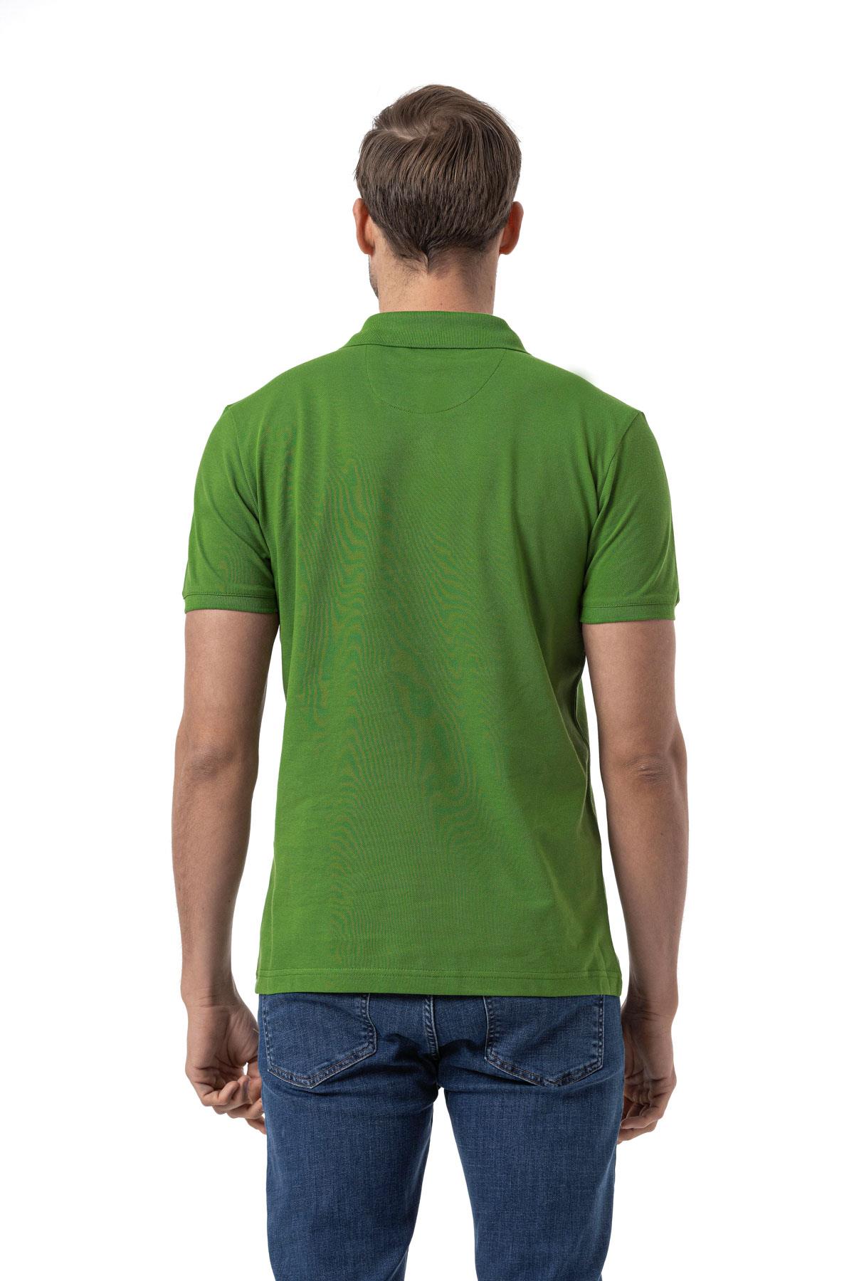 %100 Pamuklu Polo Yaka Tişört Premium PureFit