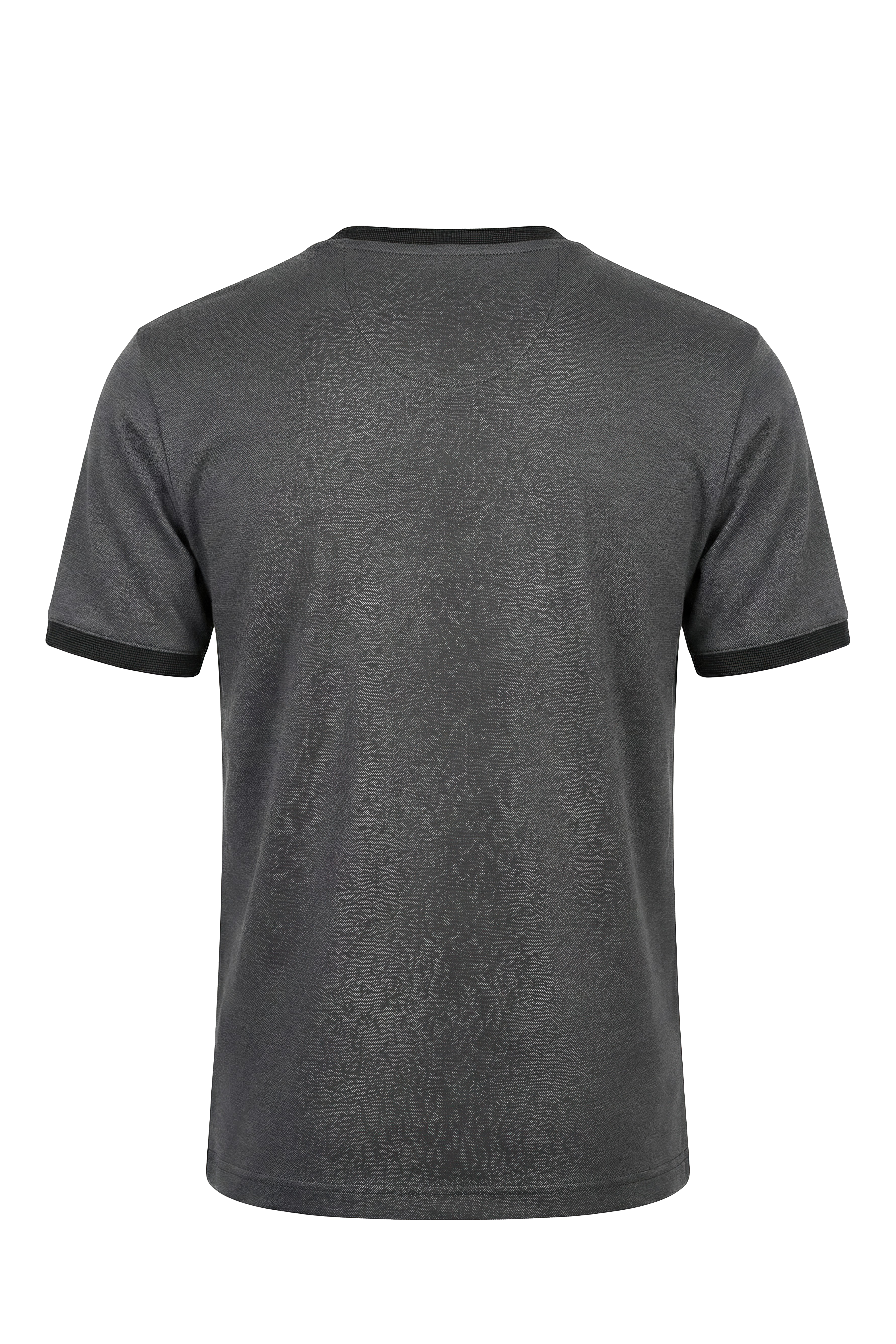 Erkek İnterlok Parlak Dokulu Bisiklet Yaka