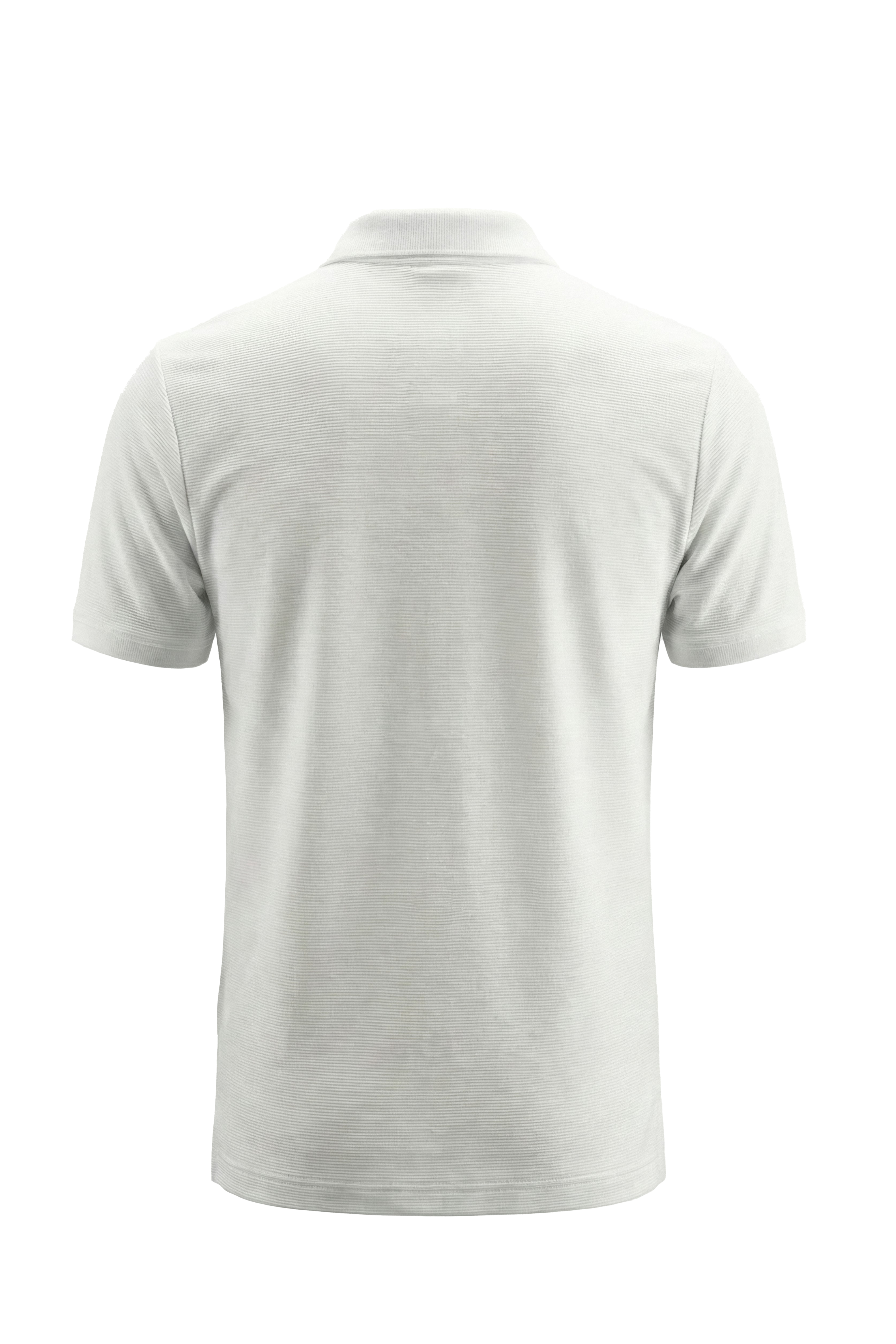 Erkek Fitilli (Ottoman) Örgü Polo Tişört