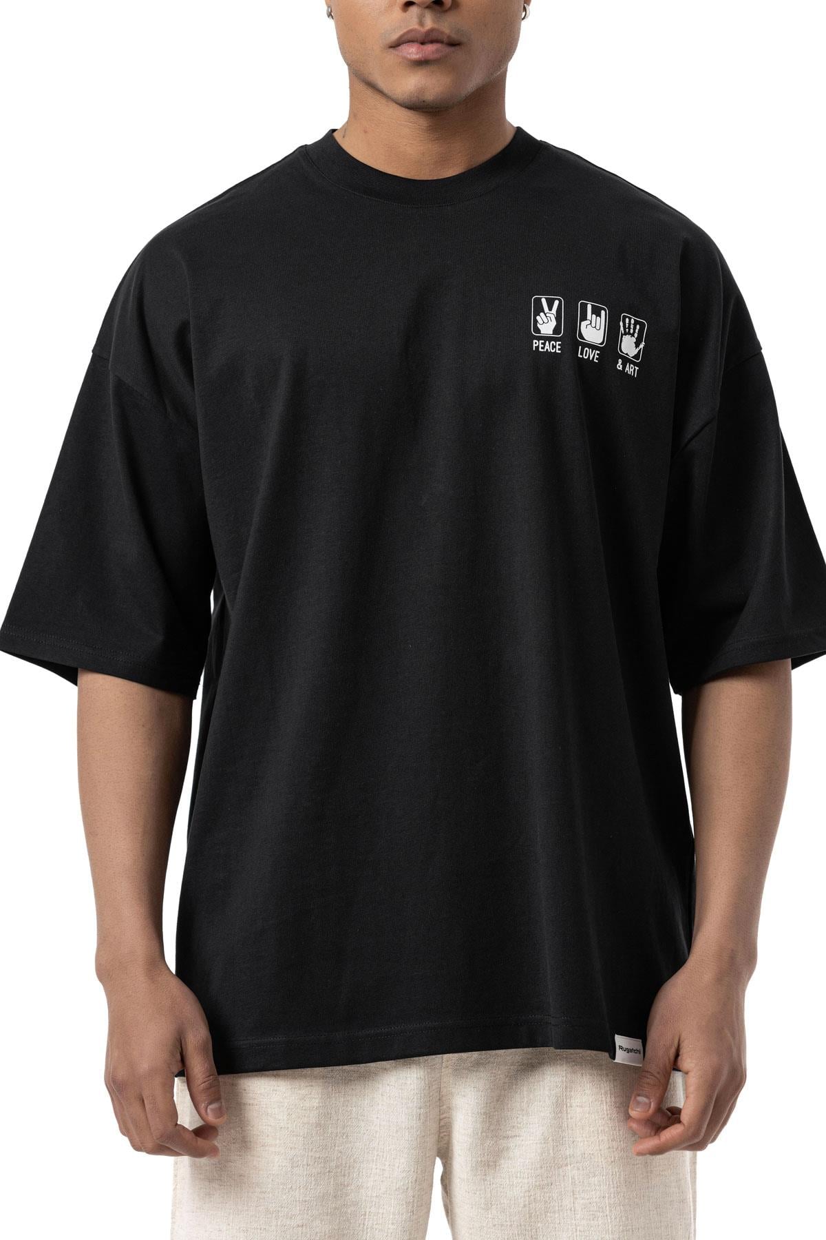 CONFISUON Baskılı Oversize T-Shirt