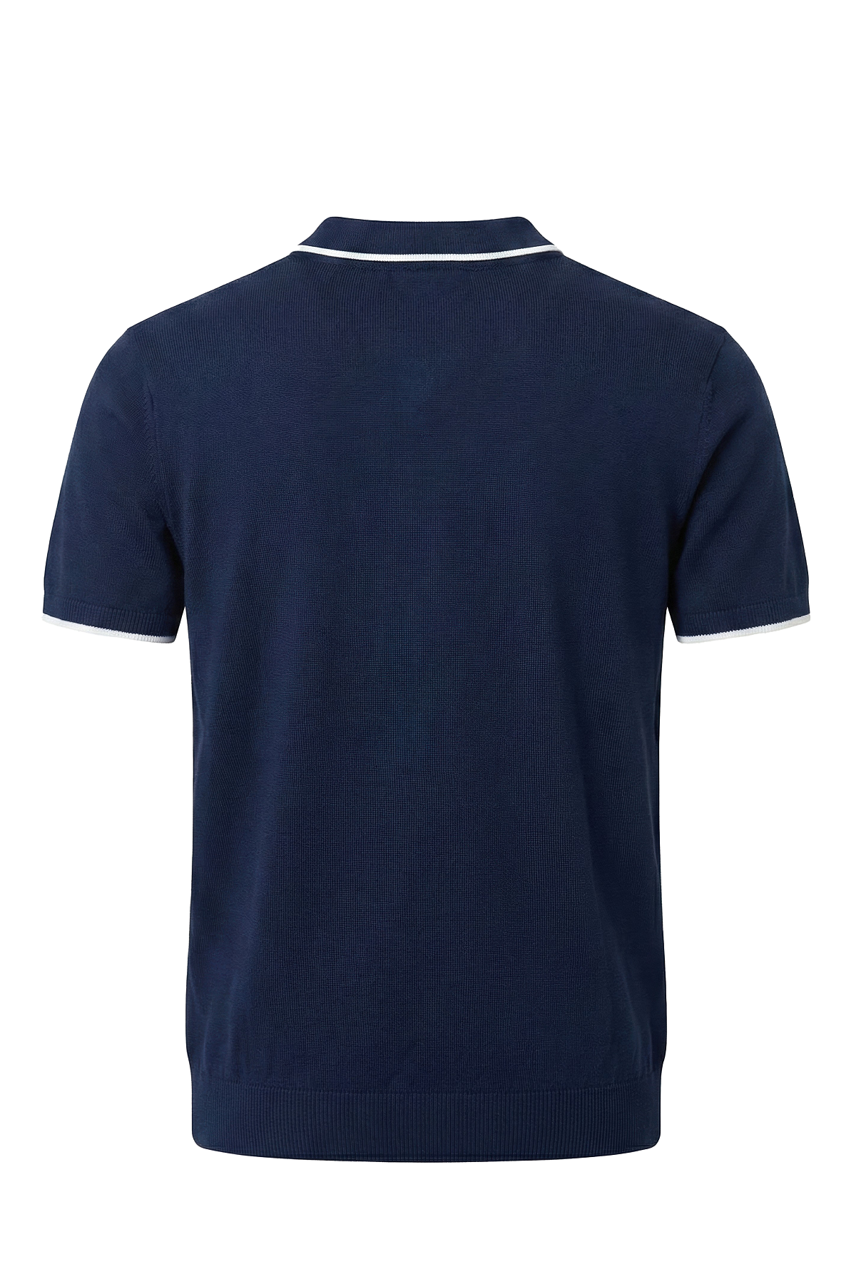 Erkek Pamuklu Fermuarlı Yaka Spor Tişört