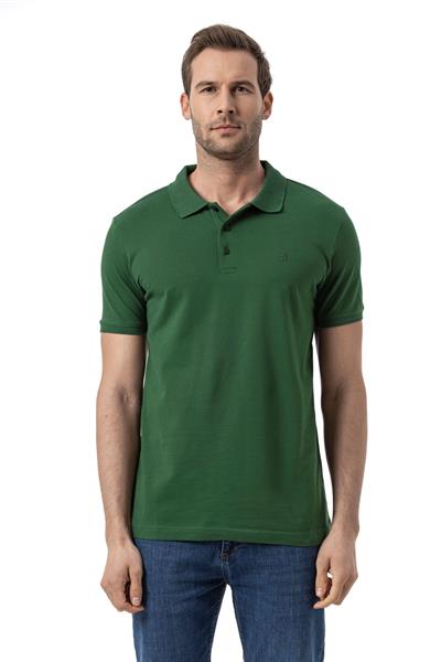 %100 Pamuklu Polo Yaka Tişört Premium PureFit